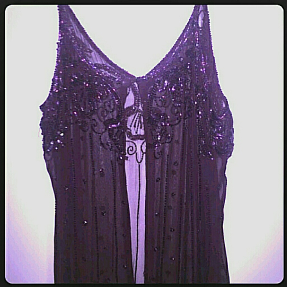 OMG!🔥Vintage Flapper-Era/Great Gatsby Sequined 👗
